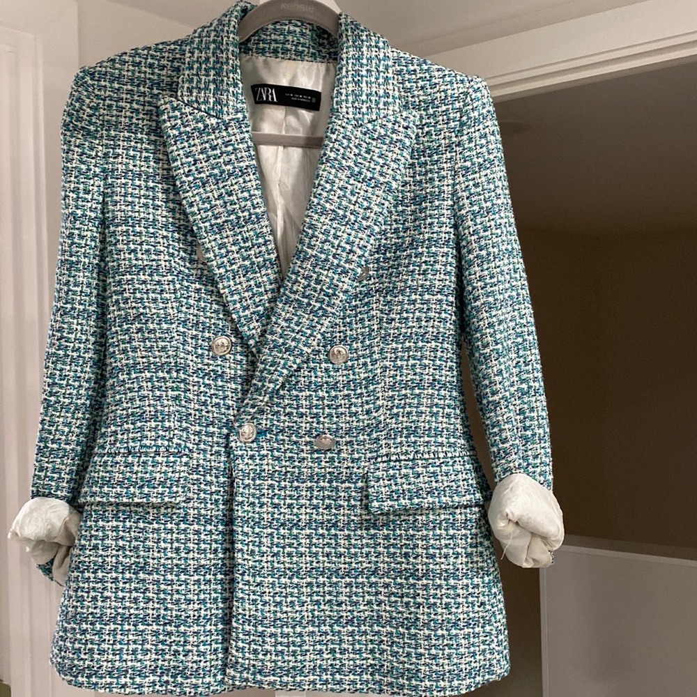 Zara textured blazer NWT never worn